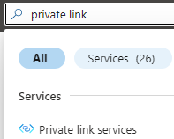 Accessing data between Private Link and Public Fabric Workspace using the Private Endpoint